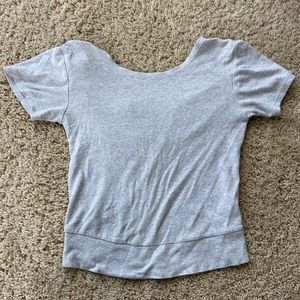 Zella Girls Fun Twist Back in Grey Size 14/16